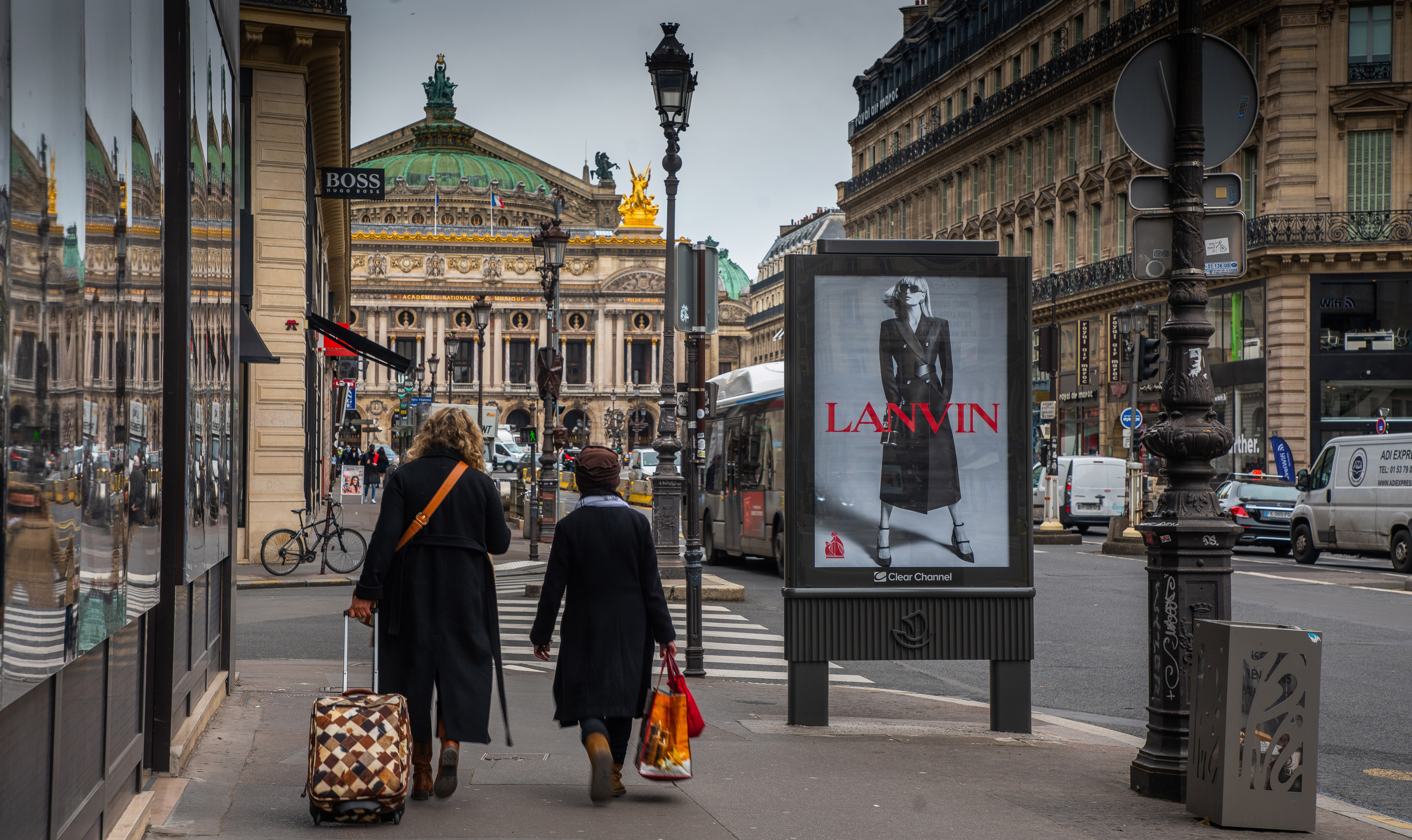 campagne d'affichage lanvin